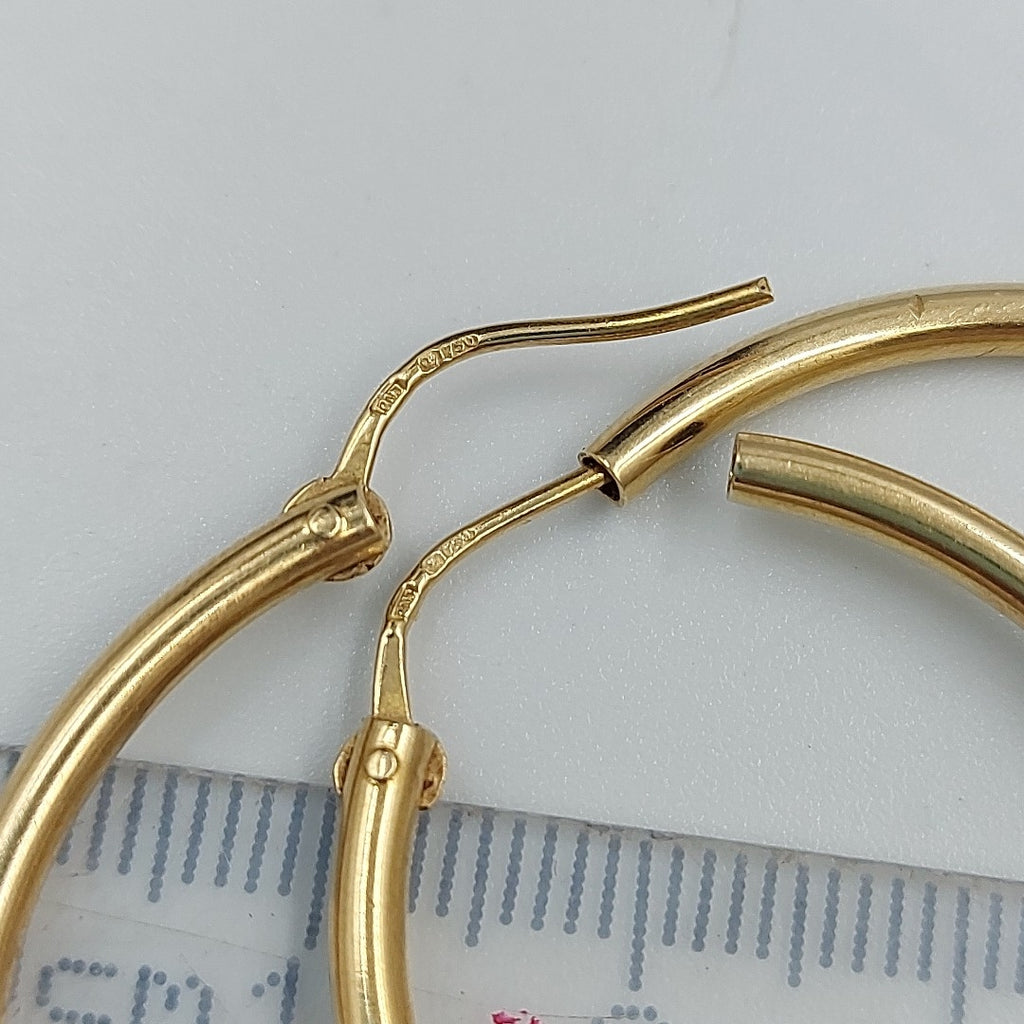 ARRACADAS PAR ORO 18 K 6 GRMS (SEMINUEVO)