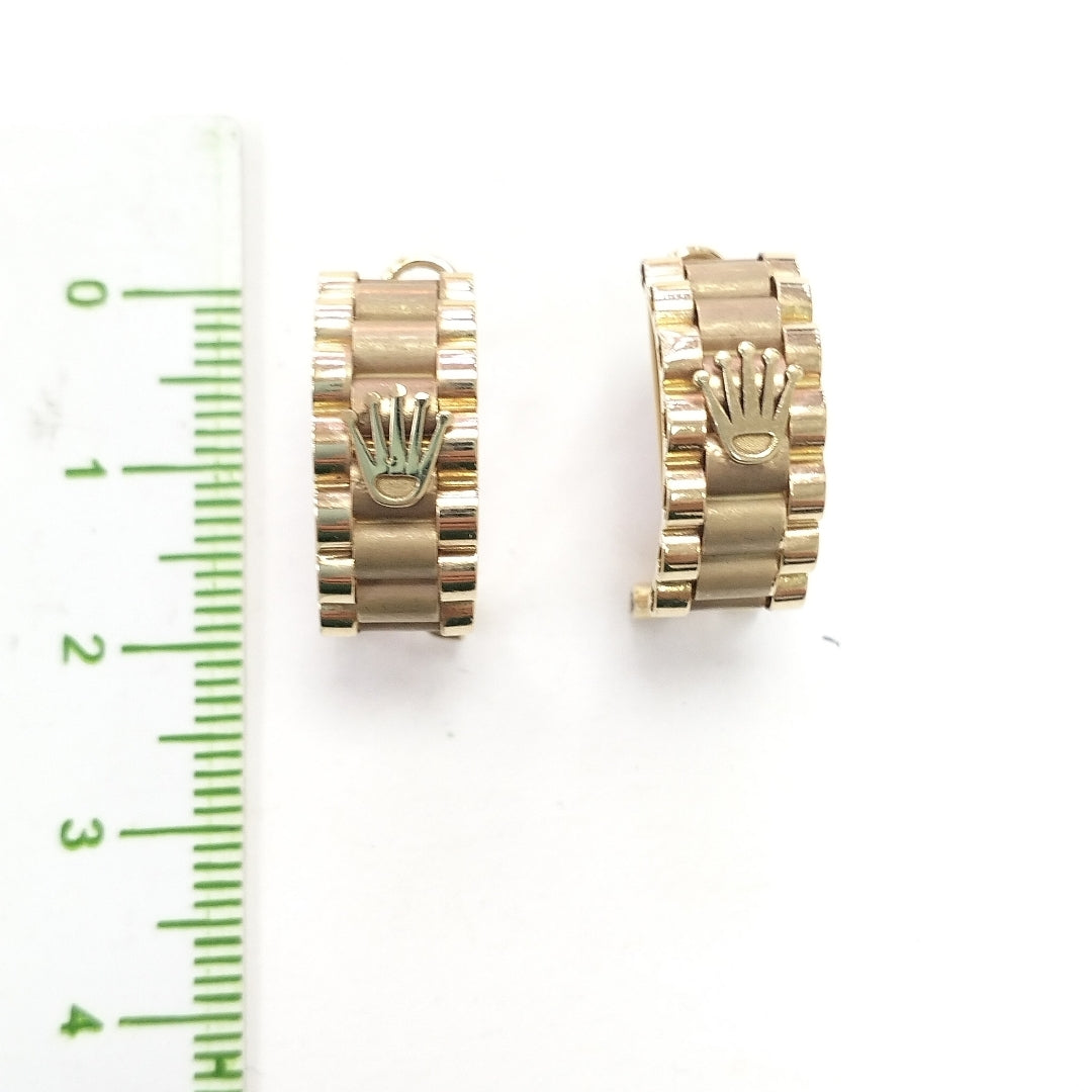 ARETES PAR ORO 14 K 5.5 GRMS (SEMINUEVO)
