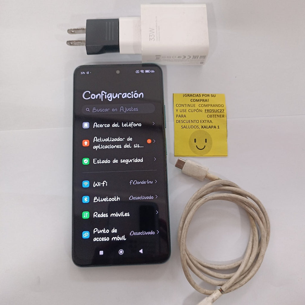 CELULAR XIAOMI POCO M4 PRO 5G 21091116AG 128 GB 6 GB RAM (SEMINUEVO)