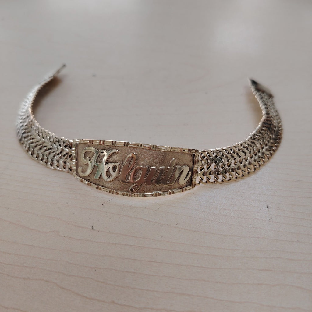 ESCLAVA ORO 14 K 30.5 GRMS (SEMINUEVO)