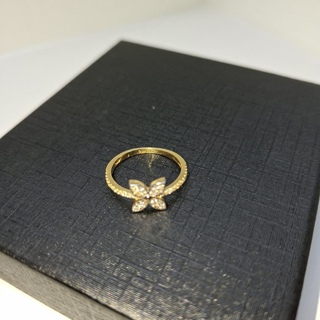 ANILLOS DAMA ORO 14K 2 (NUEVO)