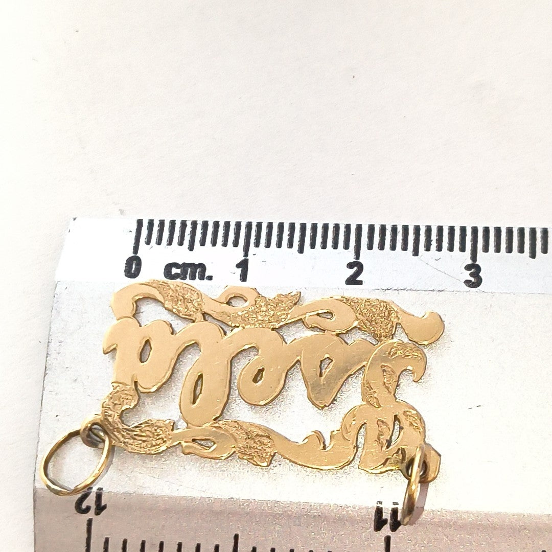 DIJE ORO 14 K 1.8 GRMS (SEMINUEVO)