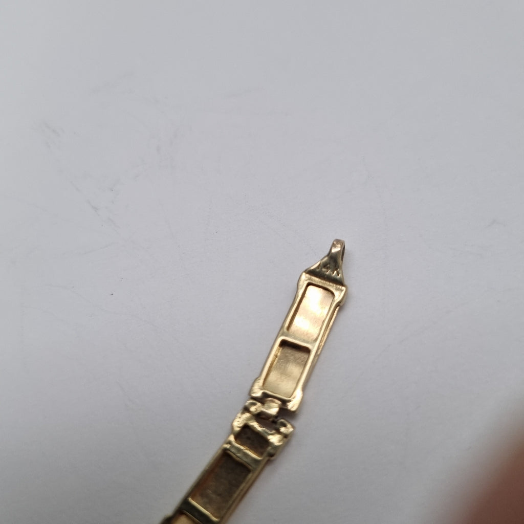 ESCLAVA ORO 14 K 13.7 GRMS (SEMINUEVO)