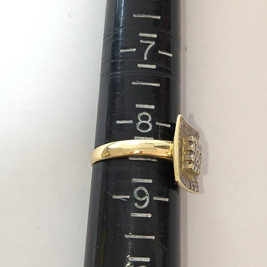 ANILLO ORO 14 K 4,40 GRMS (SEMINUEVO)