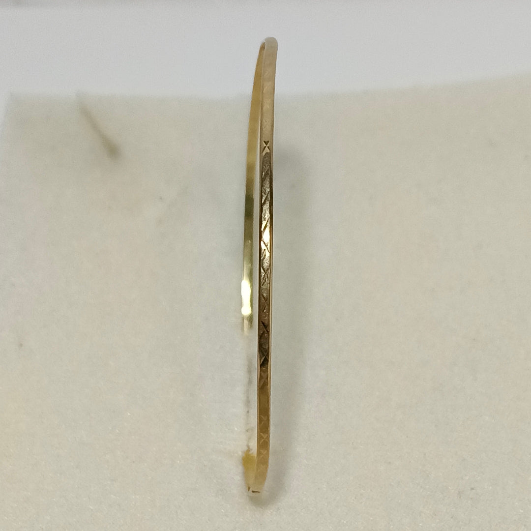 PULSERA RIGIDA ORO 18 K 3,20 GRMS (SEMINUEVO)