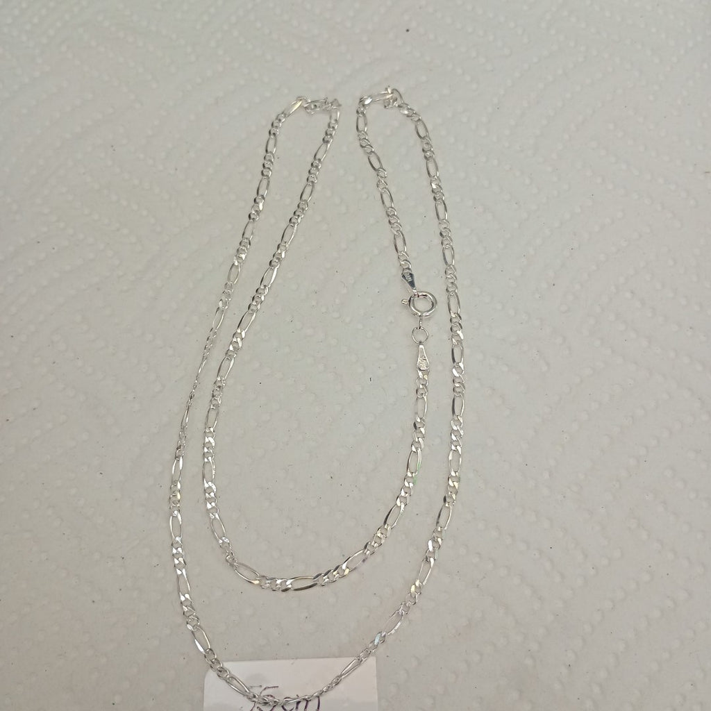 CADENA TEJIDO 3X1 PLATA .925 55 CM 4.1 GR (NUEVO)