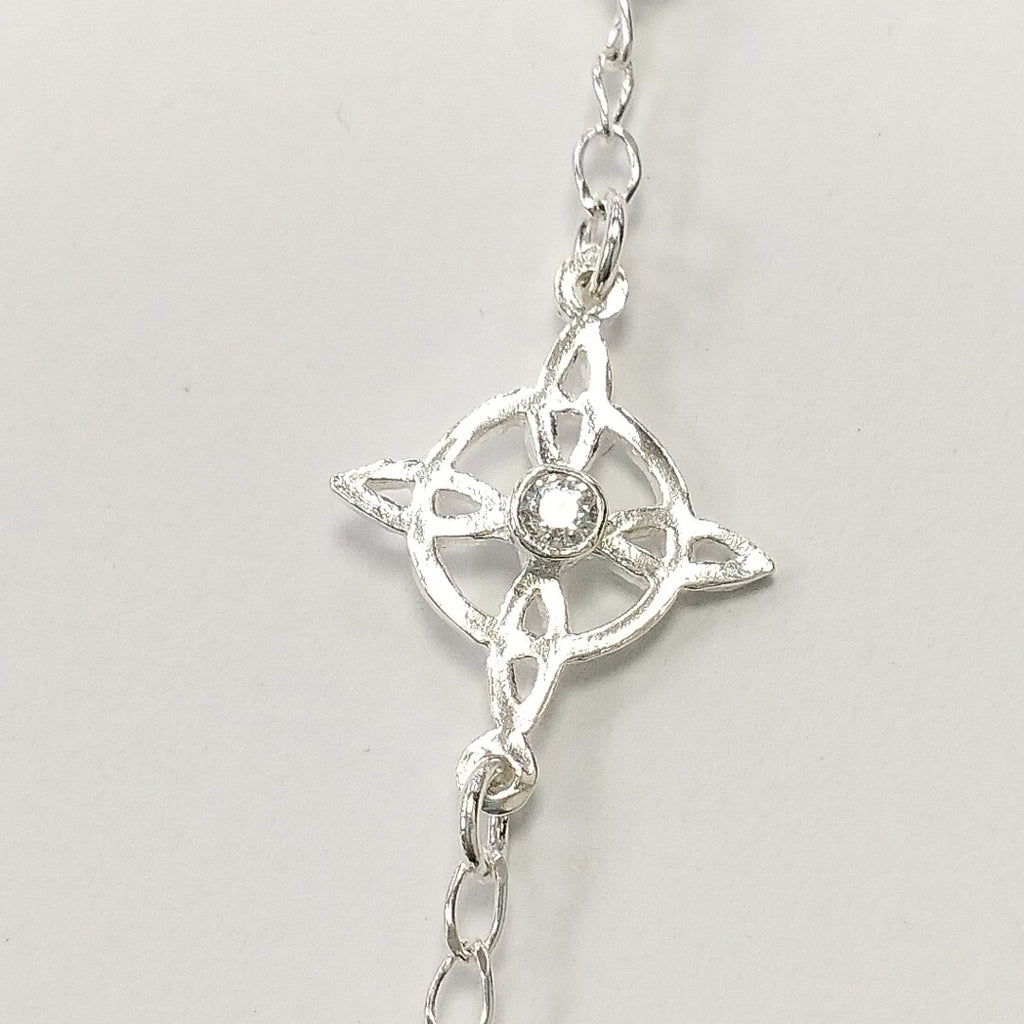 PULSERA TEJIDO ESPECIAL PLATA .925 18 CM 2.8 GR (NUEVO)