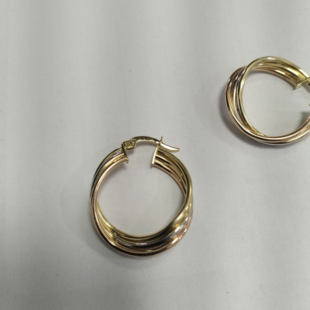 ARRACADAS PAR ORO 14 K 3,40 GRMS (SEMINUEVO)