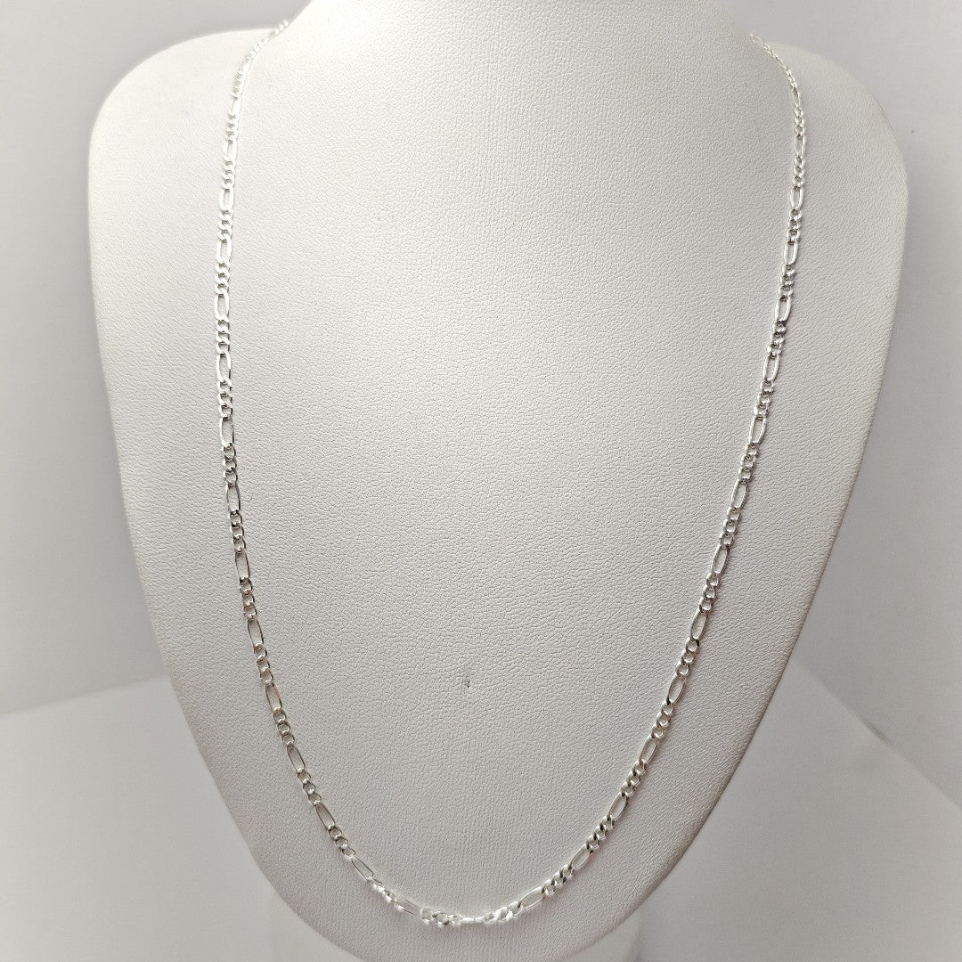 CADENA TEJIDO 3X1 PLATA .925 55 CM 4.4 GR (NUEVO)