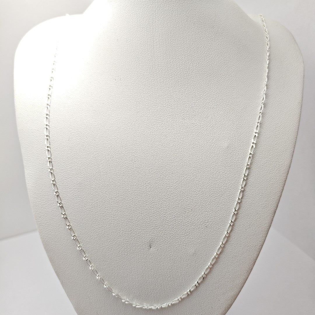 CADENA TEJIDO 1X1 PLATA .925 55 CM 3.3 GR (NUEVO)