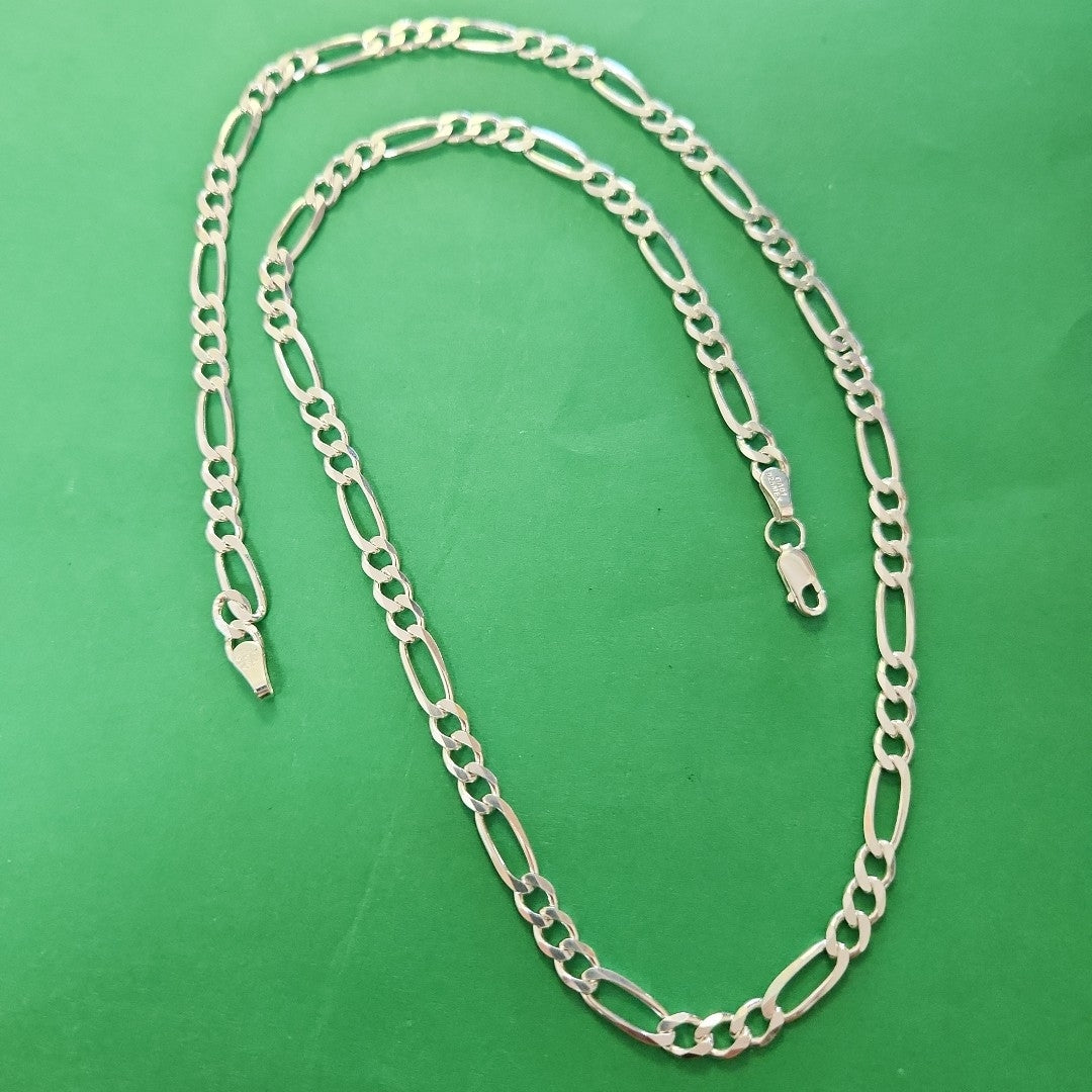 CADENA TEJIDO 3X1 PLATA .925 55 CM 15.9 GR (NUEVO)
