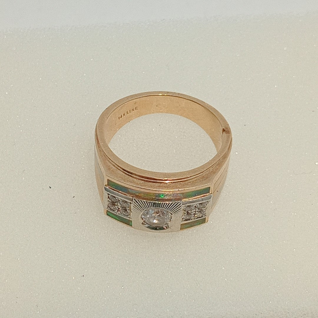 ANILLITO ORO 14 K 10,70 GRMS (SEMINUEVO)