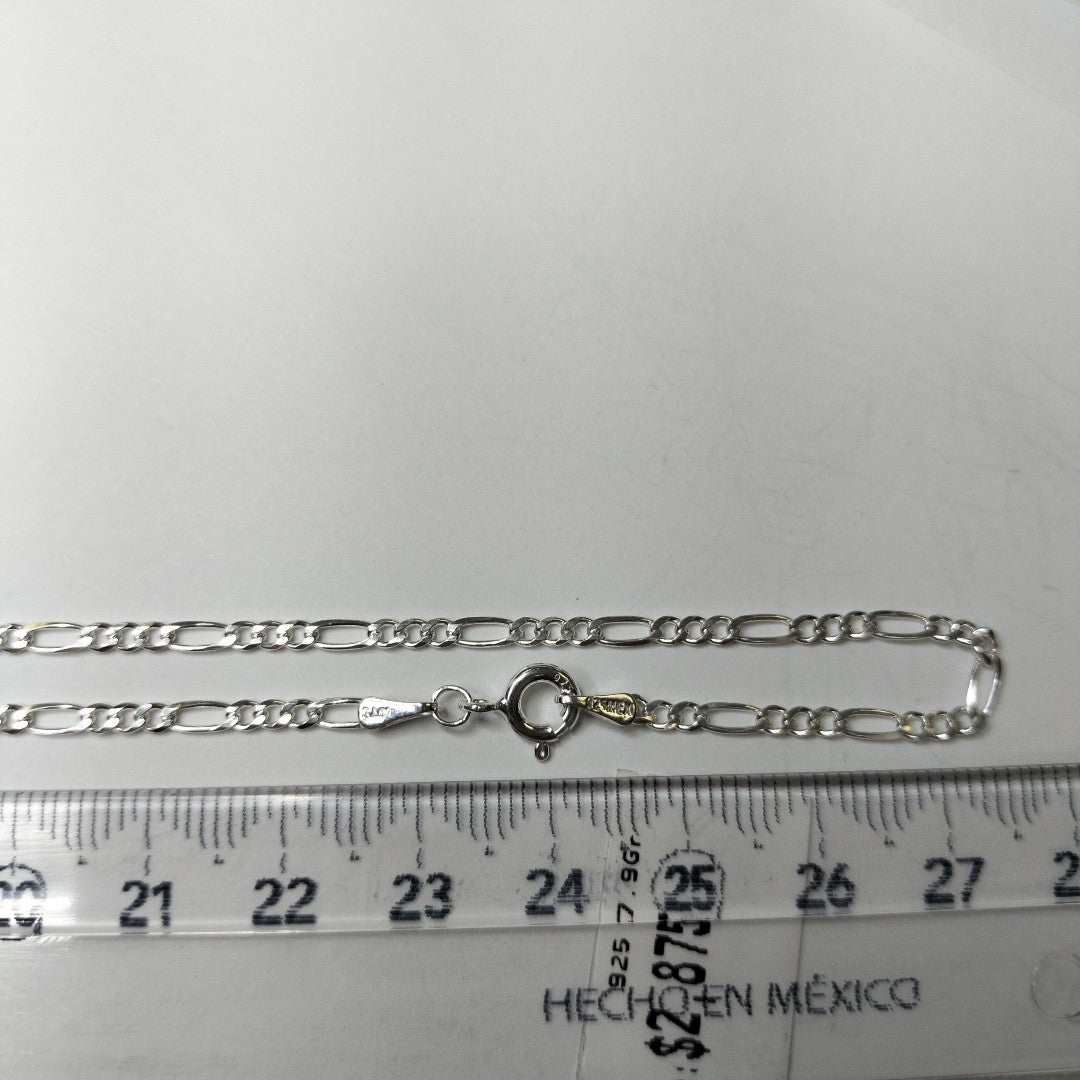 CADENA TEJIDO 3X1 PLATA .925 55 CM 4.5 GR (NUEVO)