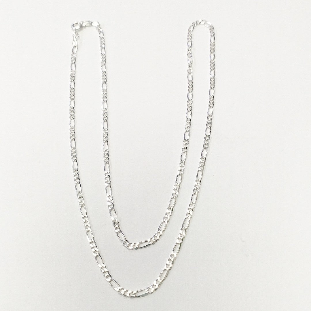 CADENA TEJIDO 3X1 PLATA .925 55 CM 4.4 GR (NUEVO)