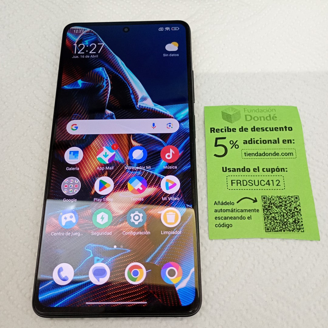 CELULAR XIAOMI POCO X5 PRO 22101320G (2023) 128 GB 6 GB RAM (SEMINUEVO)