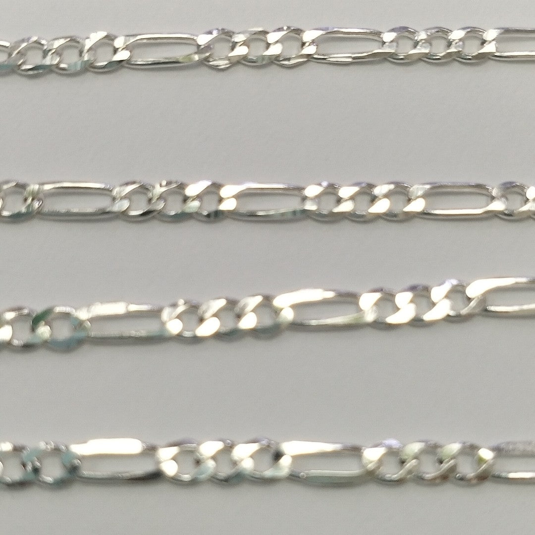 CADENA TEJIDO 3X1 PLATA .925 55 CM 4.2 GR (NUEVO)