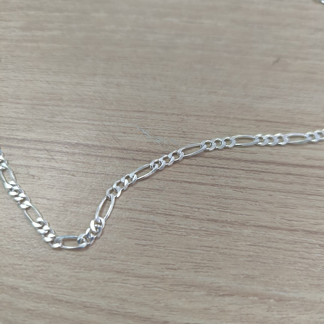 CADENA TEJIDO 3X1 PLATA .925 50 CM 7 GR (NUEVO)