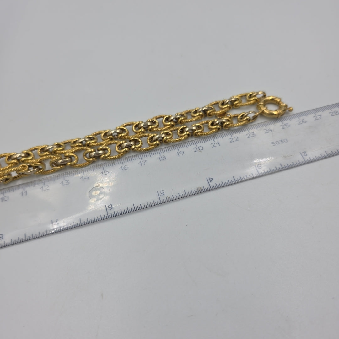 CADENA ORO,RODIADO 18 K 31,40 GRMS (SEMINUEVO)