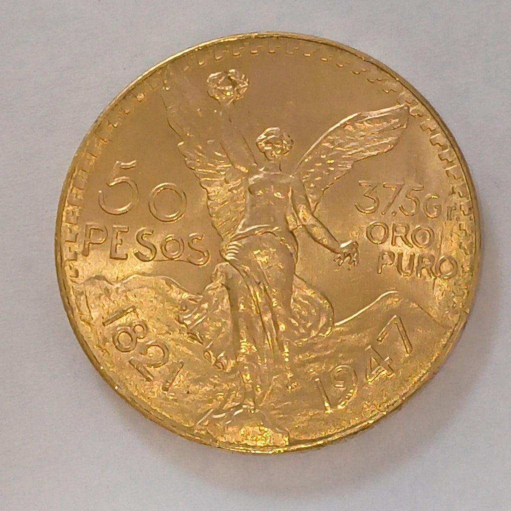 K1 41,60 GRMS 21 K IDENTIFICACIÓN MONEDA NOMINATIVA MONEDAS PESOS 50 PESOS (SEMINUEVO)