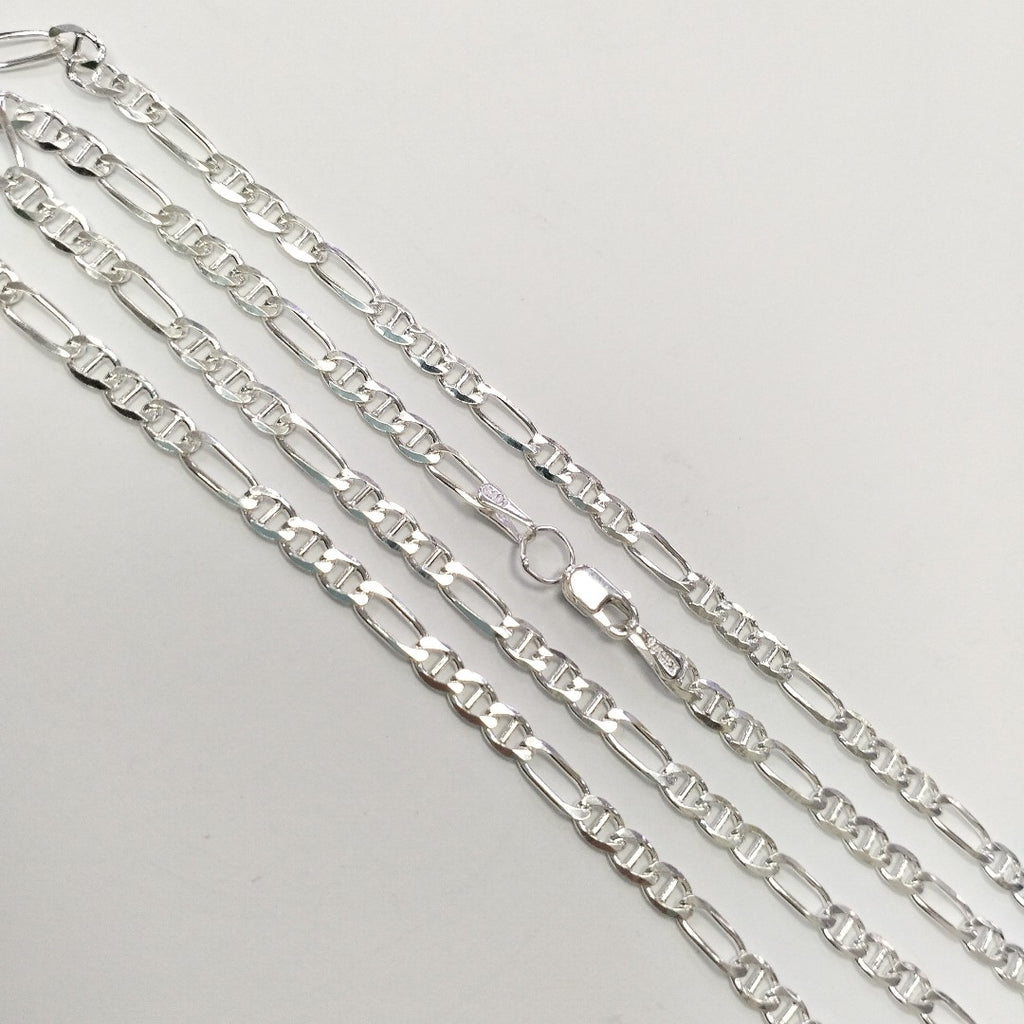 CADENA TEJIDO 3X1 PLATA .925 60 CM 8.3 GR (NUEVO)
