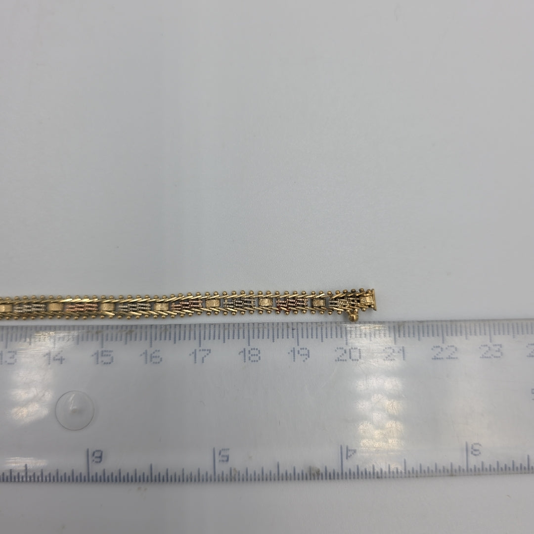 PULSERA ORO 14 K 9.3 GRMS (SEMINUEVO)