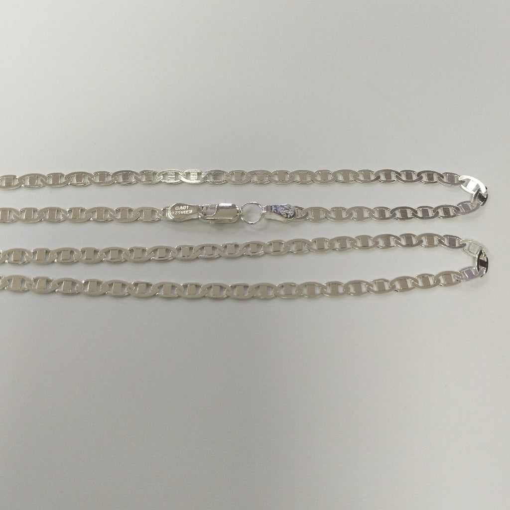 CADENA TEJIDO GUCHI PLATA .925 60 CM 9.7 GR (NUEVO)