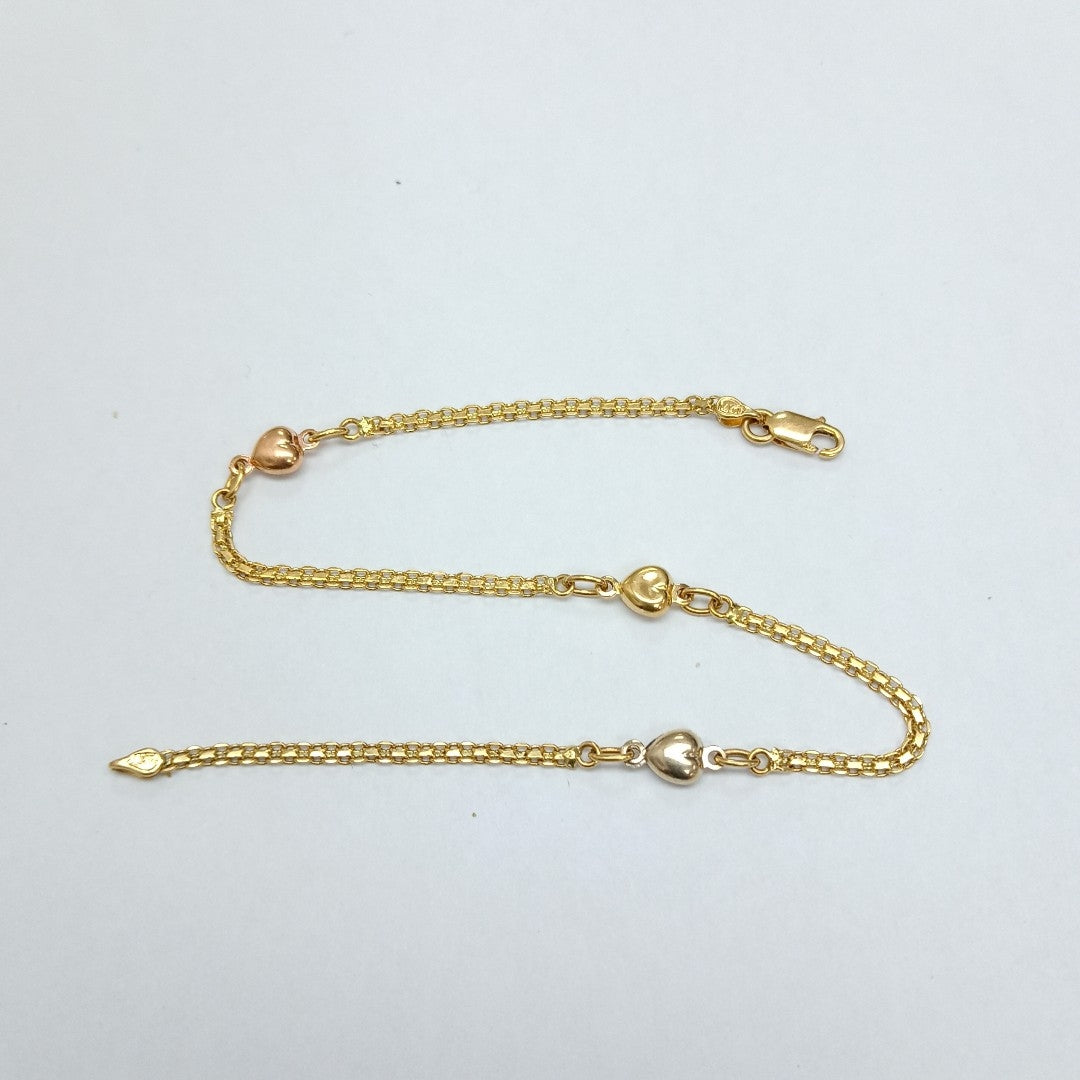 PULSERA ORO 14 K 4.6 GRMS (SEMINUEVO)