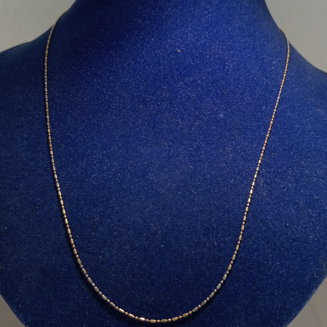 CADENA ORO 14 K 1.8 GRMS (SEMINUEVO)