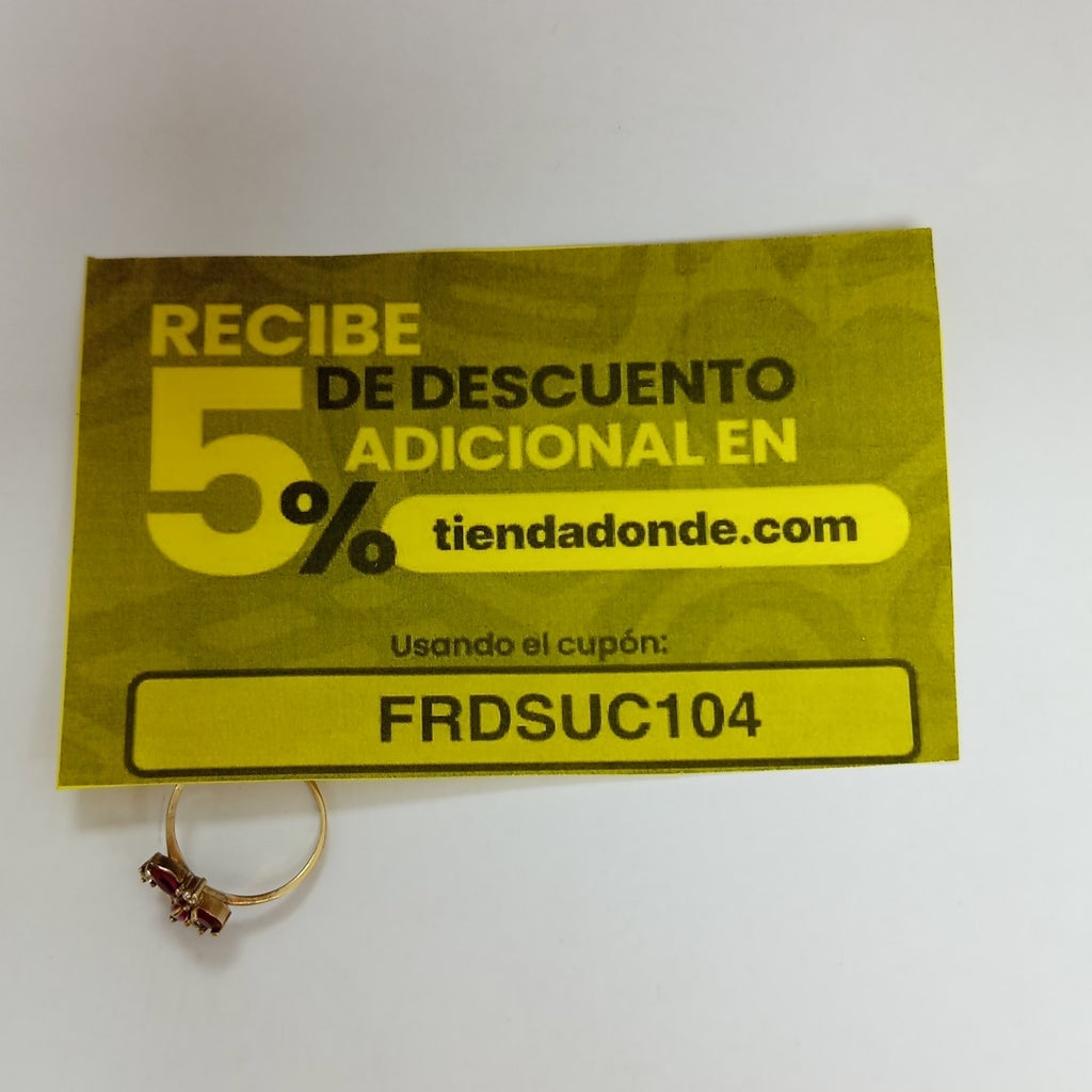 ANILLO ORO 10 K 2,40 GRMS (SEMINUEVO)