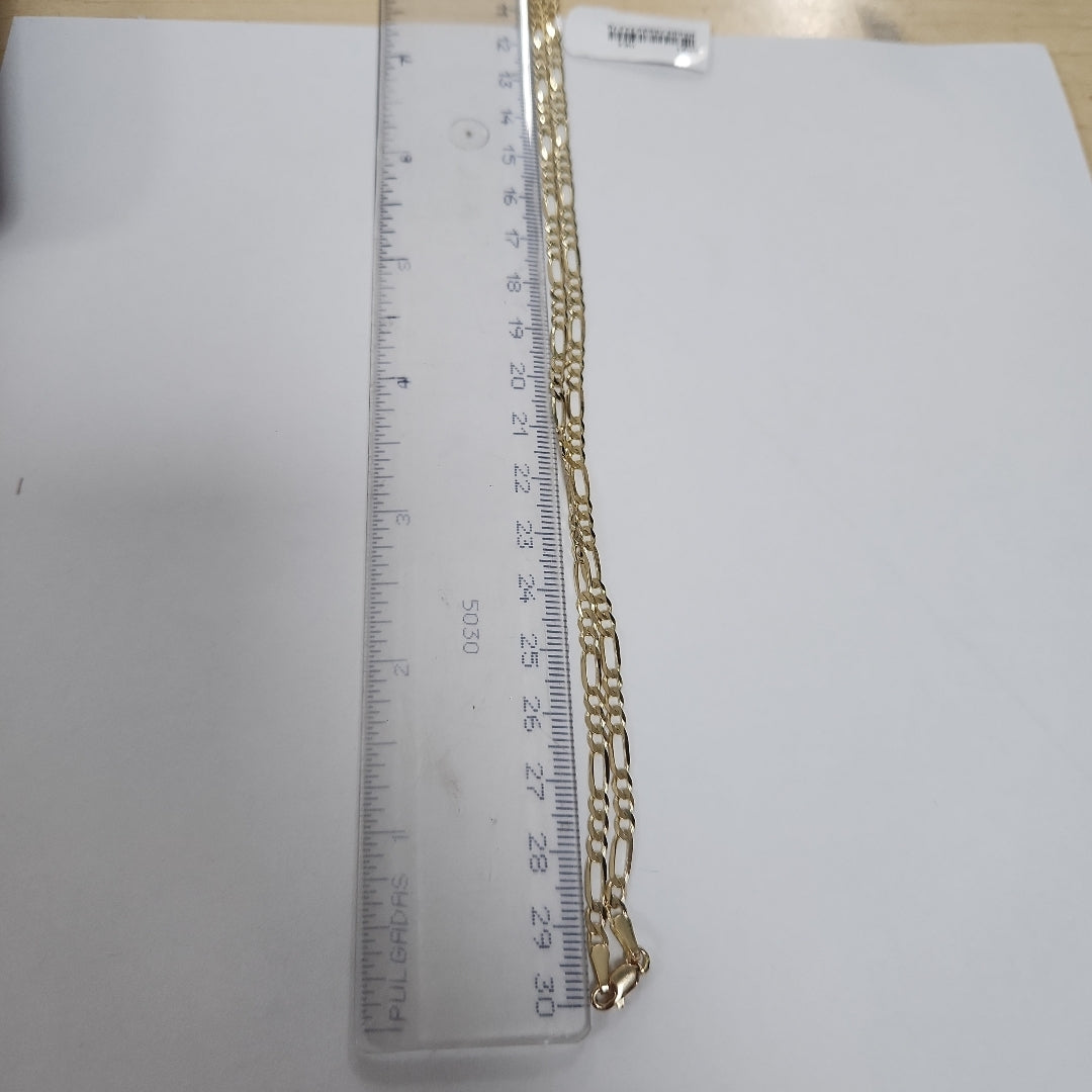 CADENAS 3X1 ORO 14K 60 CM 8 GR (NUEVO)