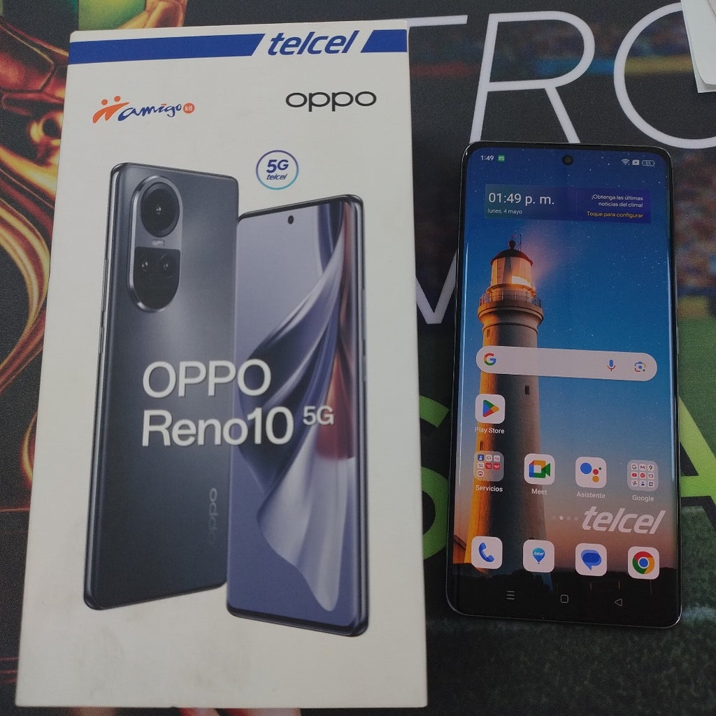 CELULAR OPPO  RENO10 5G CPH2531 (2023) 256 GB 8 GB RAM (SEMINUEVO)
