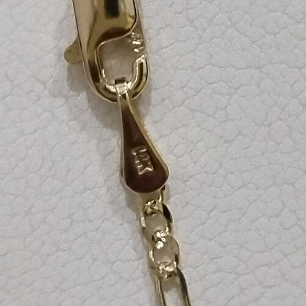CADENAS 3X1 ORO 14K 55 CM 3.7 GR (NUEVO)