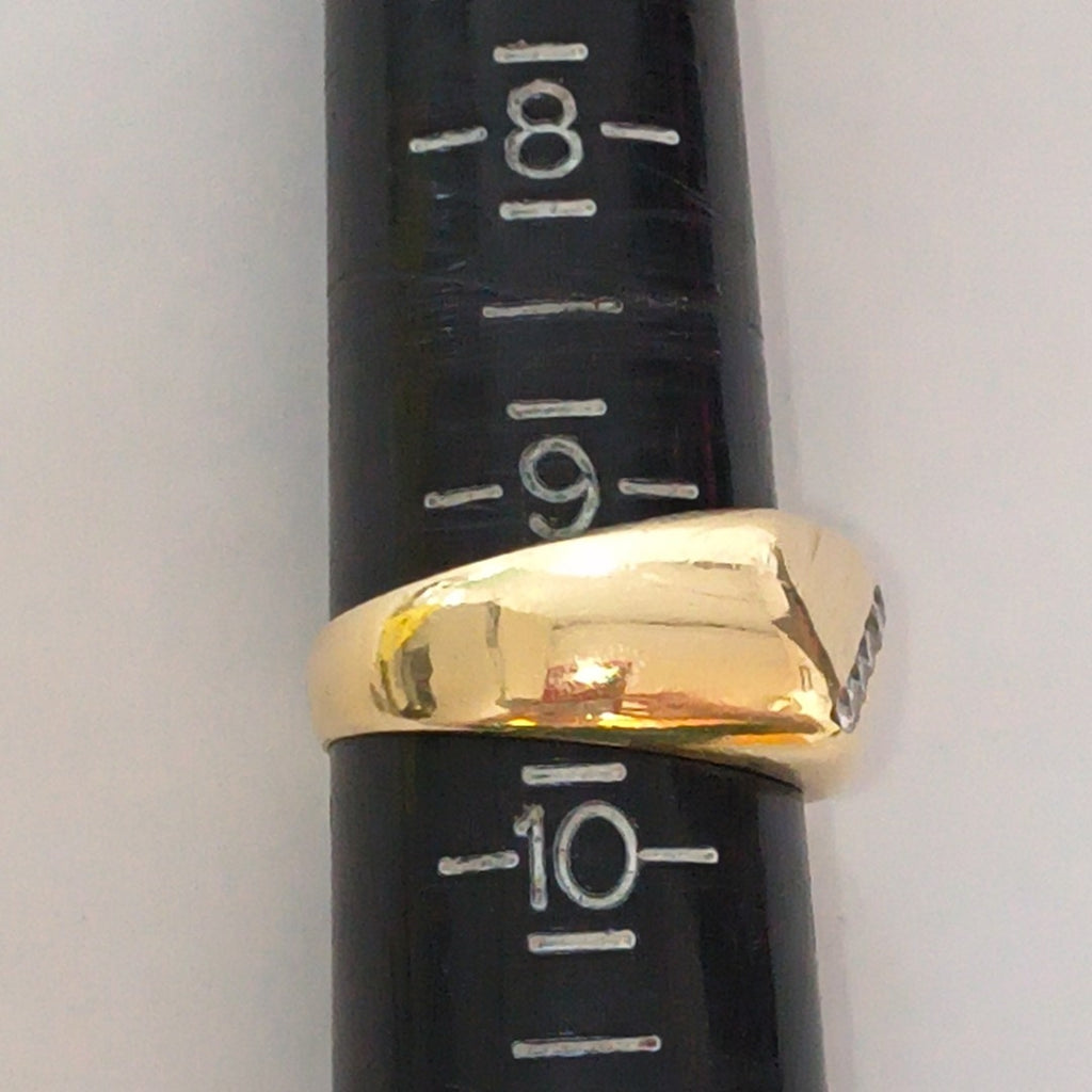 ANILLO ORO 14 K 7.3 GRMS (SEMINUEVO)