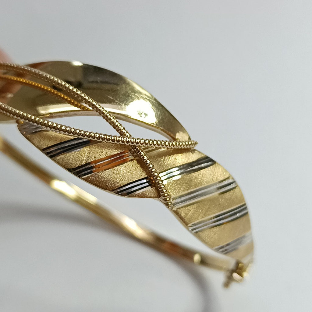 PULSERA RIGIDA ORO 14 K 10,20 GRMS (SEMINUEVO)