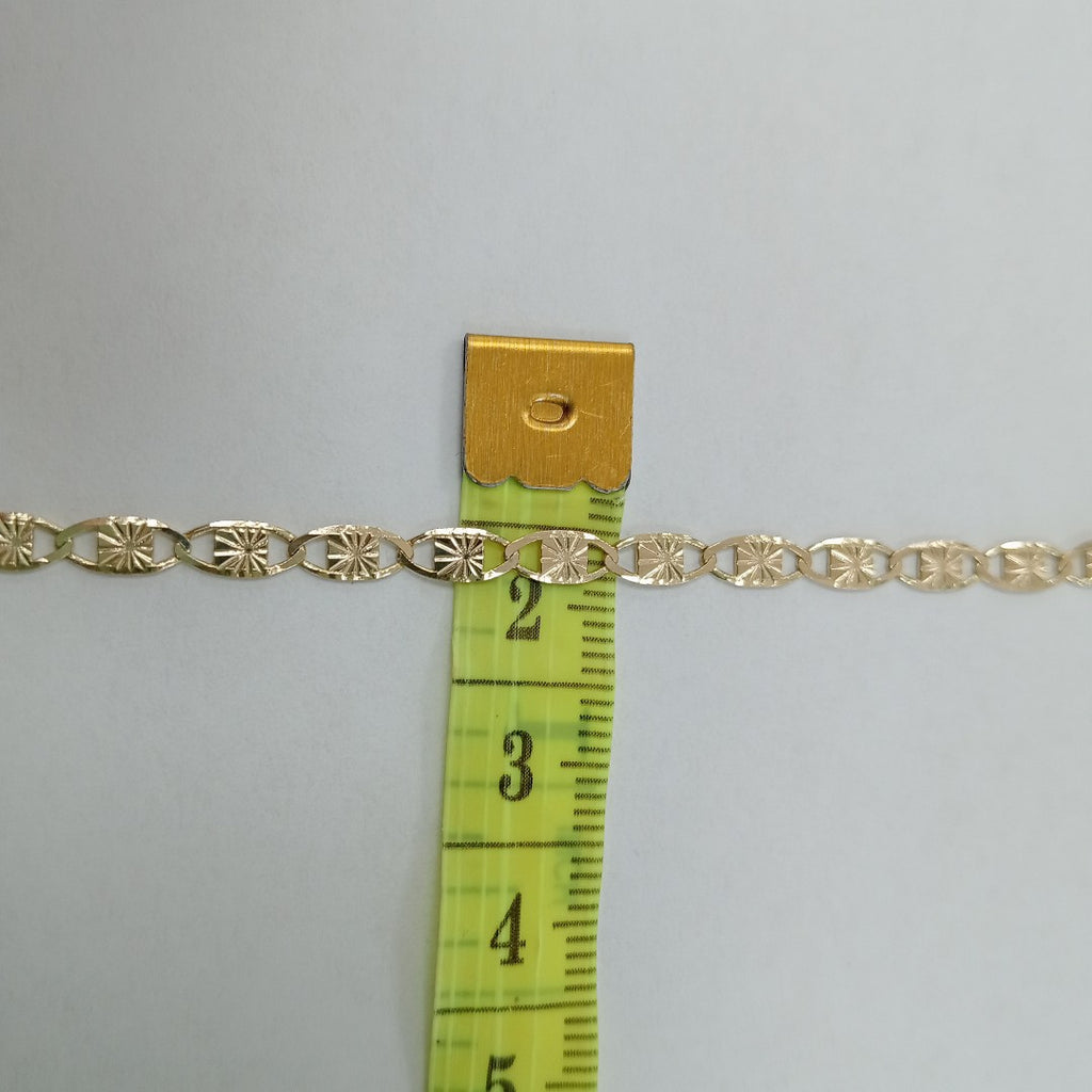 PULSERAS GUCHI ORO 14K 18 CM 2.9 GR (NUEVO)
