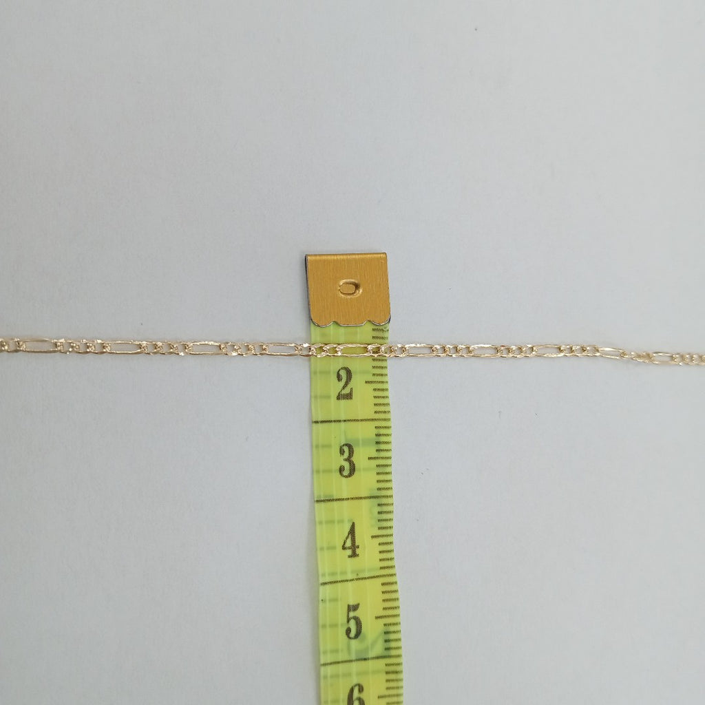 CADENAS 3X1 ORO 14K 55 CM 4 GR (NUEVO)