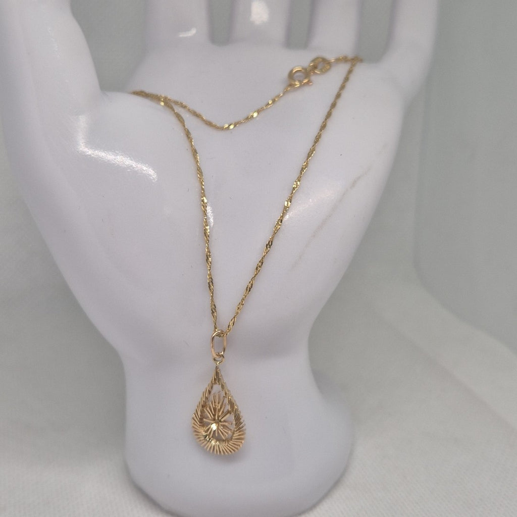 CADENA,DIJE ORO 14 K 2,80 GRMS (SEMINUEVO)