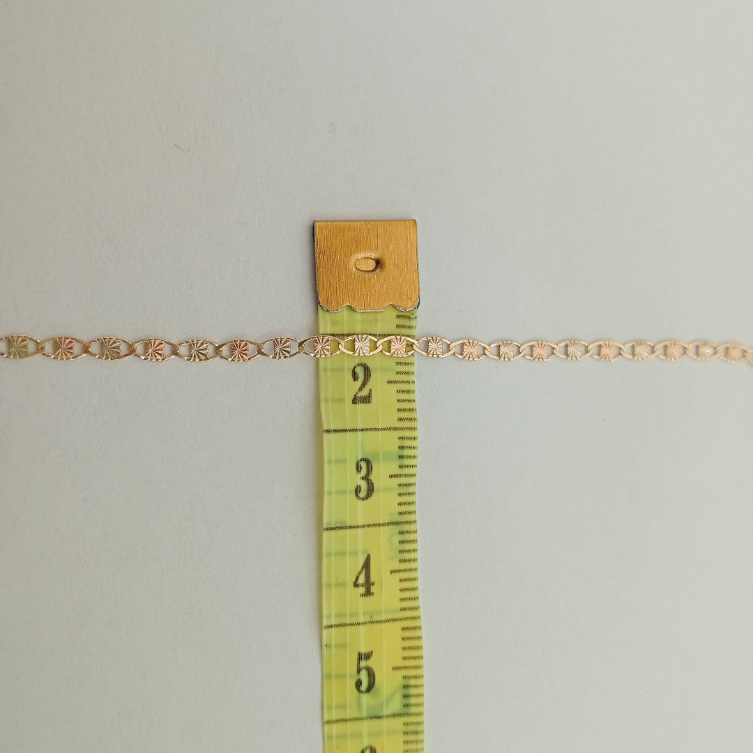 CADENAS TEJIDO GUCHI ORO 10K 60 CM 3.4 GR (NUEVO)