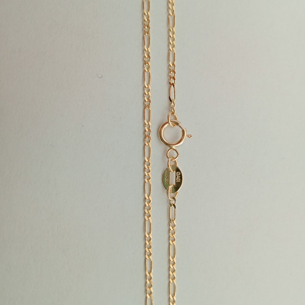 CADENAS TEJIDO 3X1 ORO 14K 55 CM 2.3 GR (NUEVO)