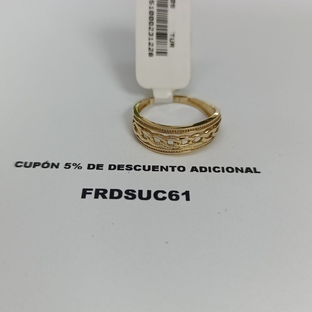 ANILLOS DAMA ORO 14K 2 (NUEVO)