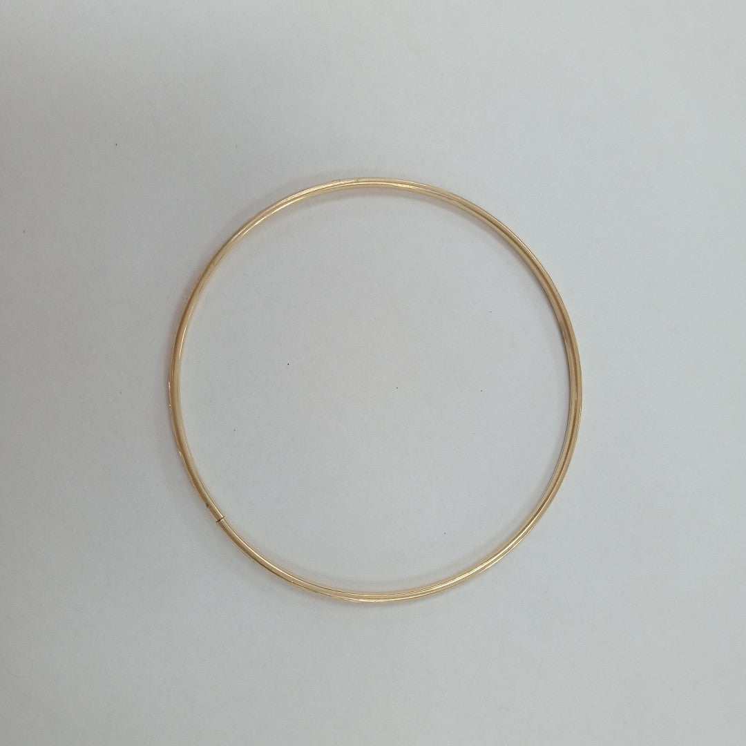 PULSERA RIGIDA ORO 10 K 3.3 GRMS (SEMINUEVO)