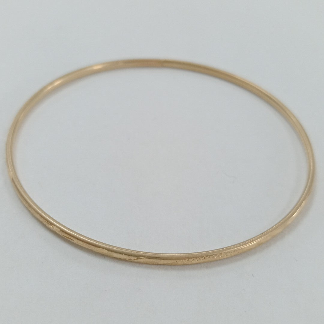 PULSERA RIGIDA ORO 10 K 3.3 GRMS (SEMINUEVO)