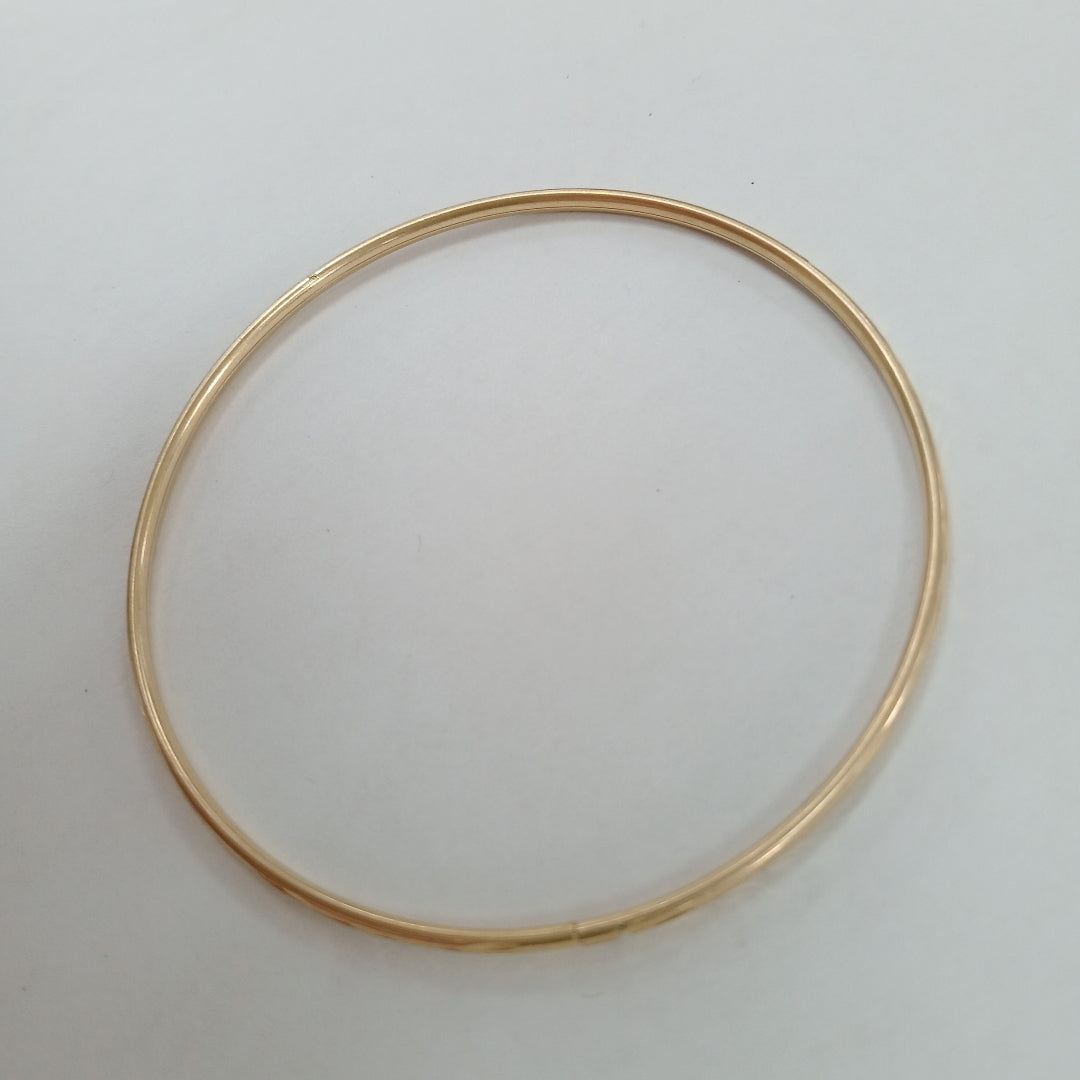 PULSERA RIGIDA ORO 10 K 3.4 GRMS (SEMINUEVO)