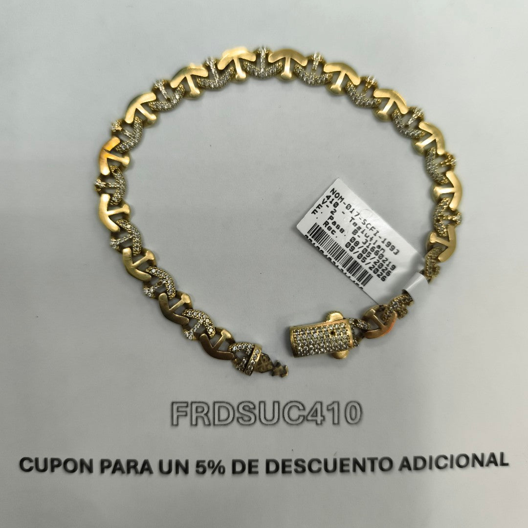 PULSERA ORO 10 K 12,60 GRMS (SEMINUEVO)