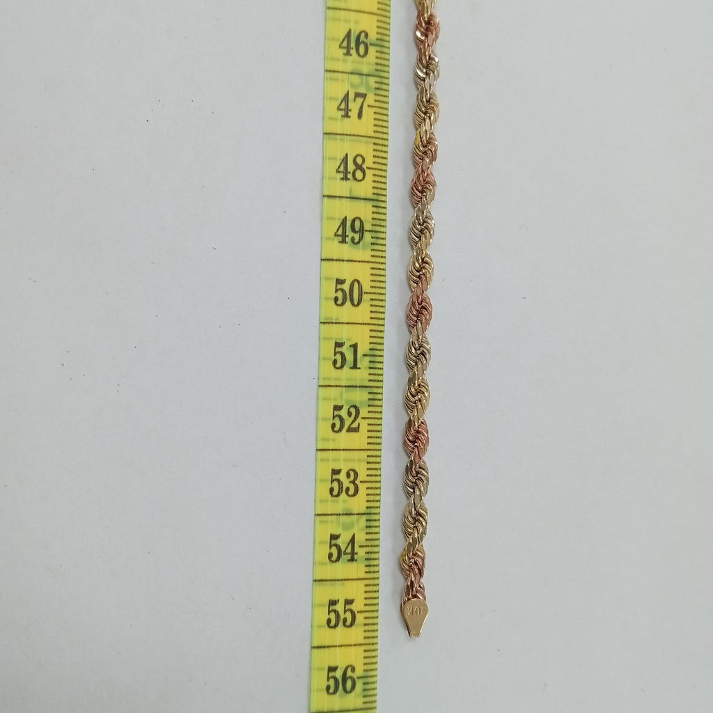 CADENA ORO COMBINADO 10 K 13,50 GRMS (SEMINUEVO)