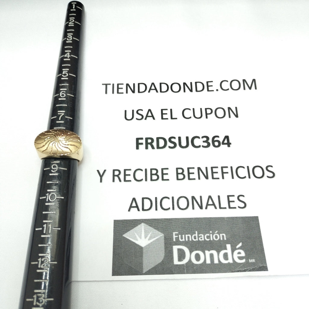 ANILLITO ORO 14 K 3.8 GRMS (SEMINUEVO)