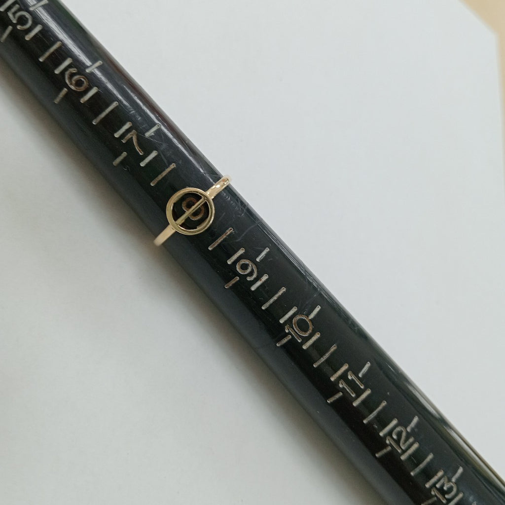 ANILLITO ORO 14 K 1,20 GRMS (SEMINUEVO)