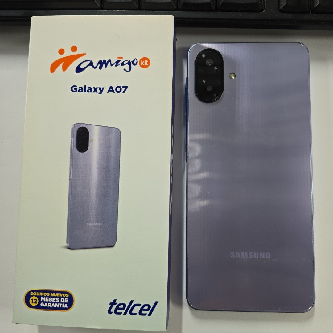 CELULAR SAMSUNG GALAXY A07 SM-A075M (2025) 64 GB 4 GB RAM (SEMINUEVO)