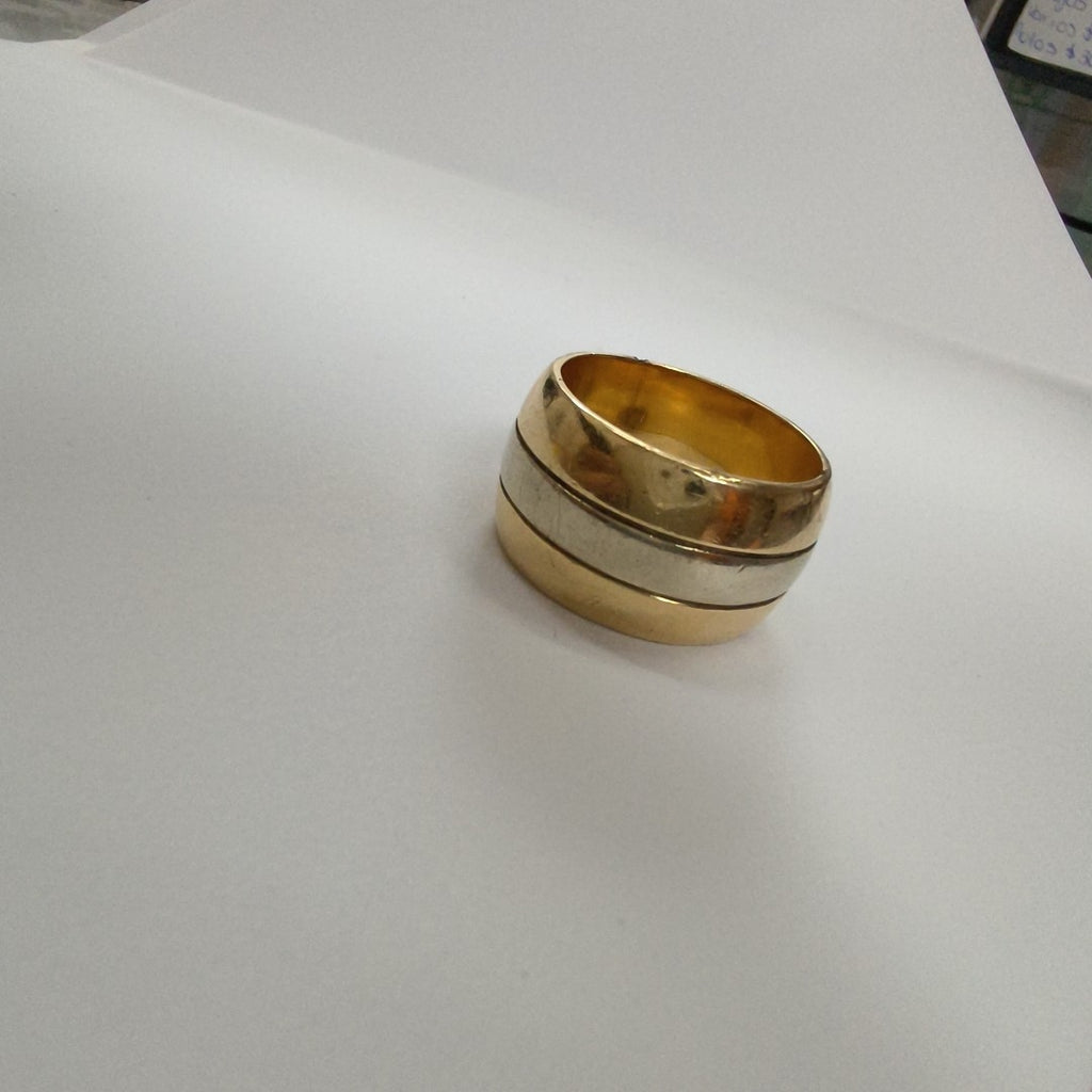 ARGOLLA ORO, ORO BLANCO 10 K 6.1 GRMS (SEMINUEVO)