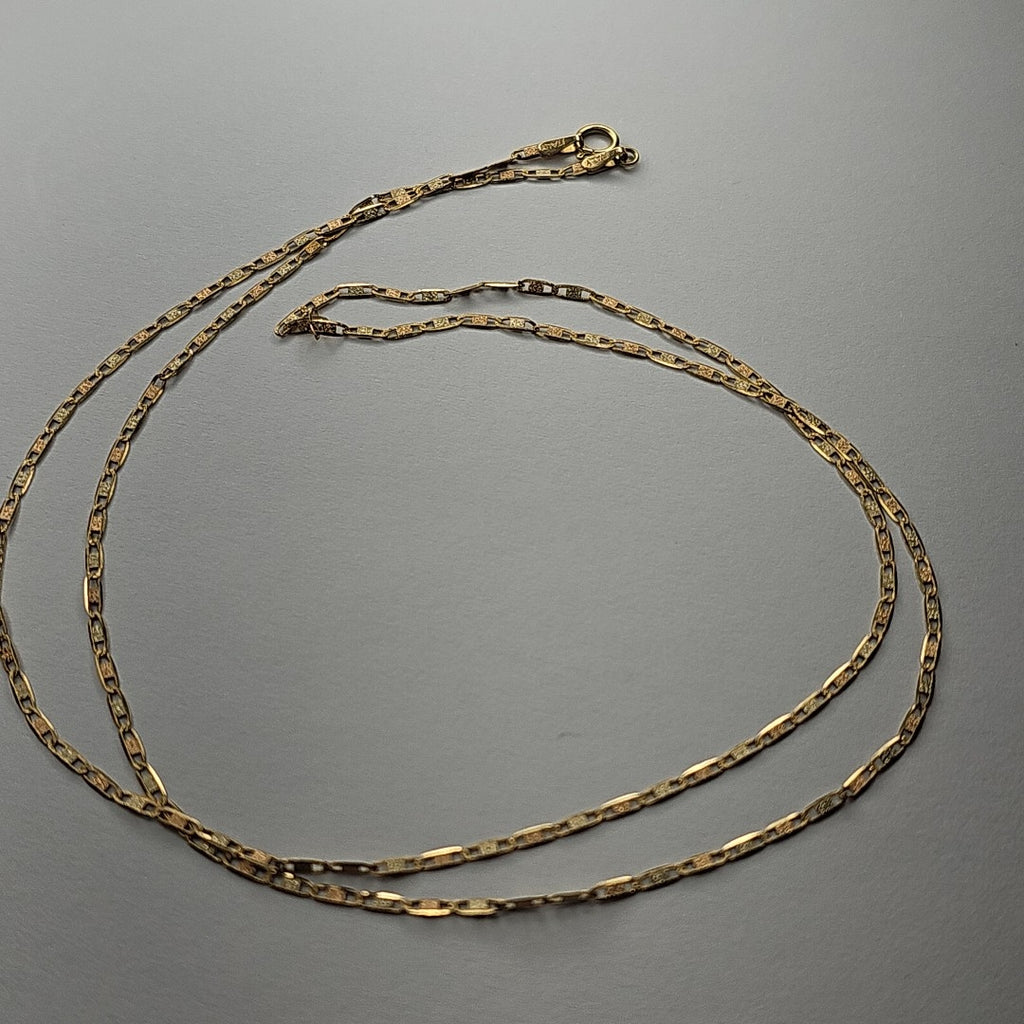 CADENA ORO 14 K 2.4 GRMS (SEMINUEVO)